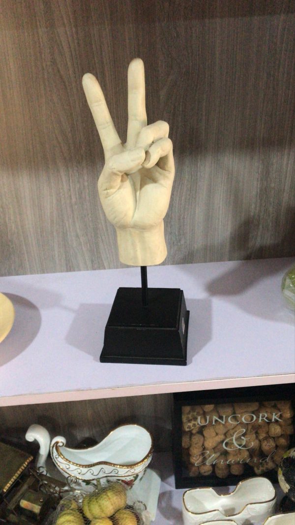 Two fingers up